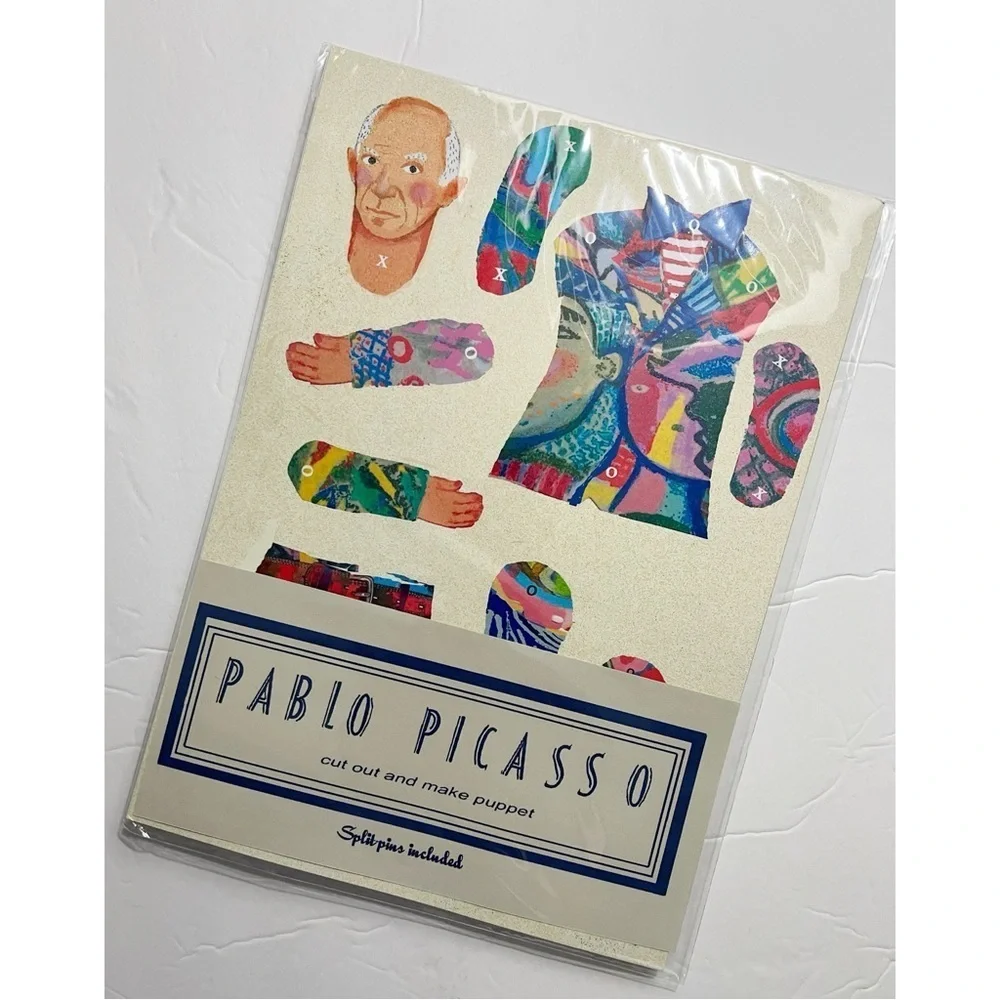 Pablo Picasso Cut Out Puppet Kit New